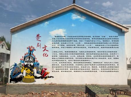巍山如何进行墙体彩绘制作