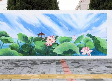 巍山墙绘施工材料制作工艺说明