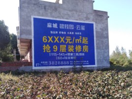 巍山品牌公司青睐的墙体广告