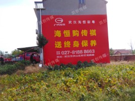 巍山墙体广告影响褪色的因素