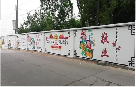 巍山手绘墙画在现实中主要有哪些应用？