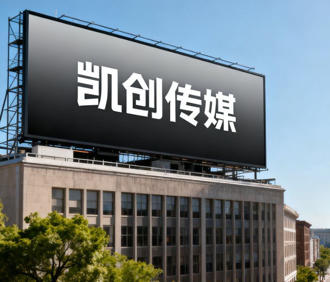 巍山户外广告牌的设计与制作